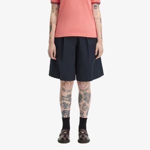 [Womens] 플리츠 쇼츠 - 네이비 AFPF2612102-608