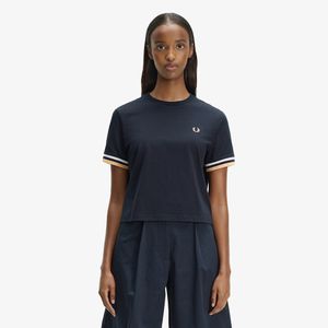 [Womens] 볼드 팁드 티셔츠 - 네이비 AFPF2612179-608