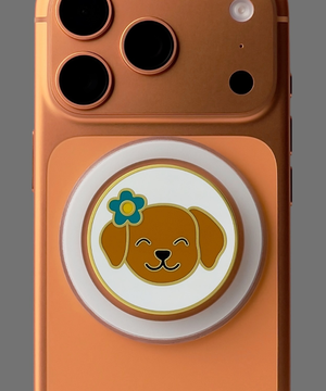 맥세이프 그립톡(귀여운 선물) E1, 찹츄 리트리버