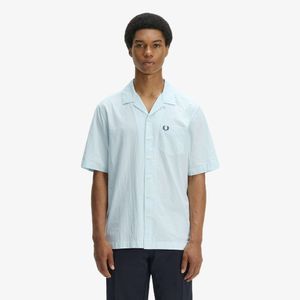 [Sharp] 시어서커 리비어 칼라 셔츠 - 라이트아이스 AFPM2612471-R30