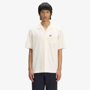 [Sharp] 시어서커 리비어 칼라 셔츠 - 에크루 AFPM2612471-560