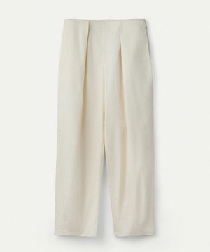 Extra Long Staple Cotton Oval Silhouette Pants_Day Light