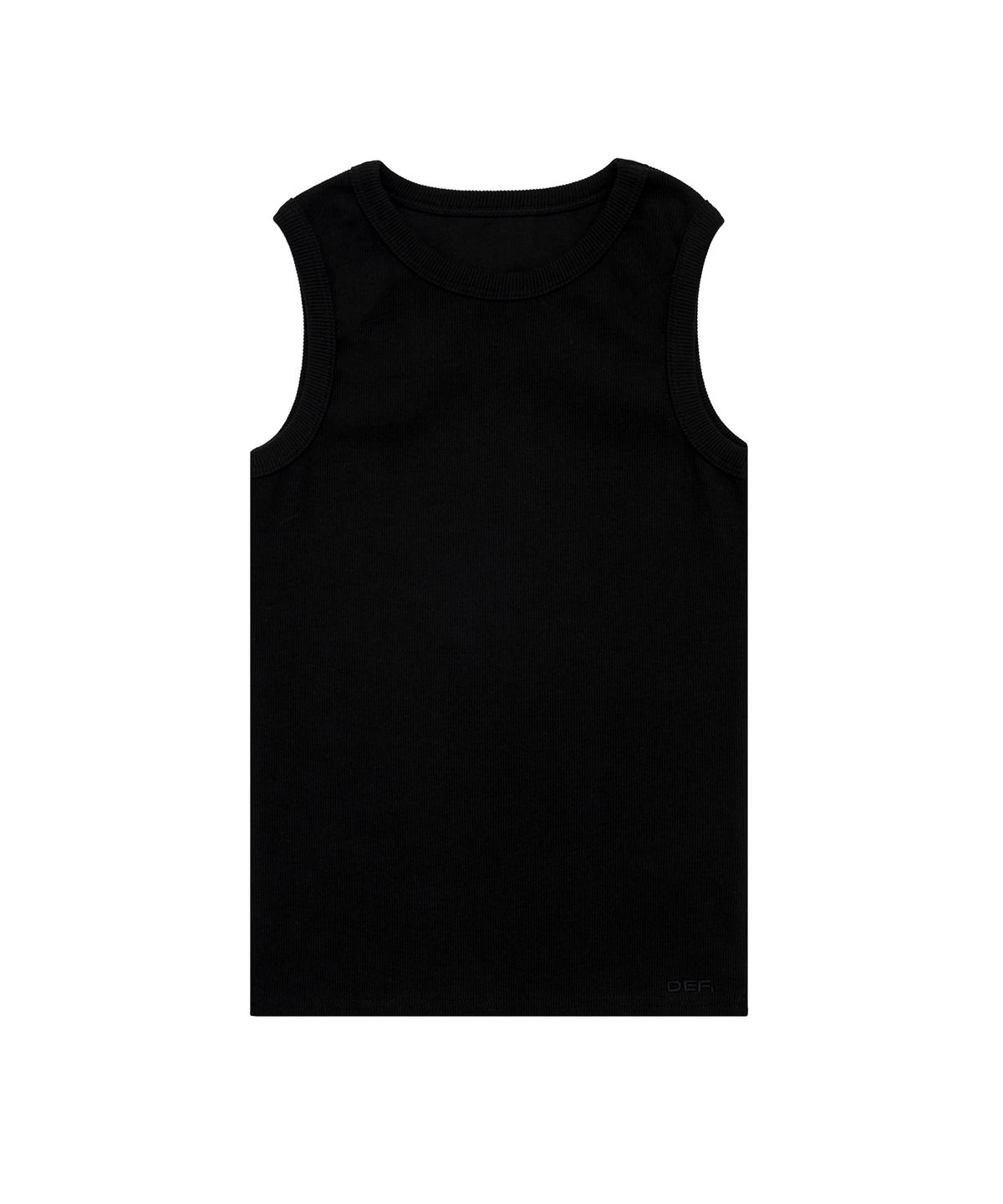 데프(DEF) WOMENS BASIC SLEEVELESS BLACK
