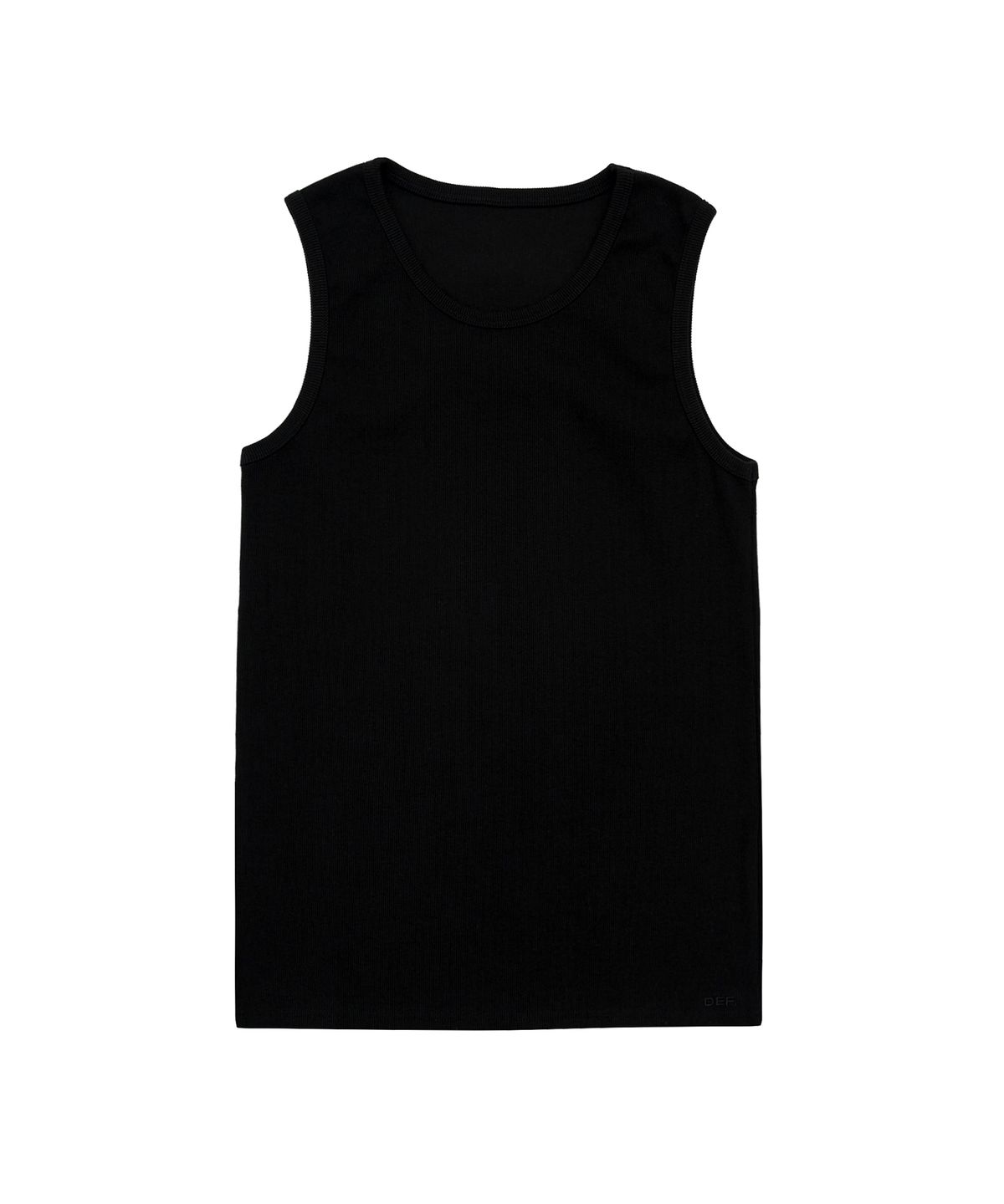 데프(DEF) MENS BASIC SLEEVELESS BLACK