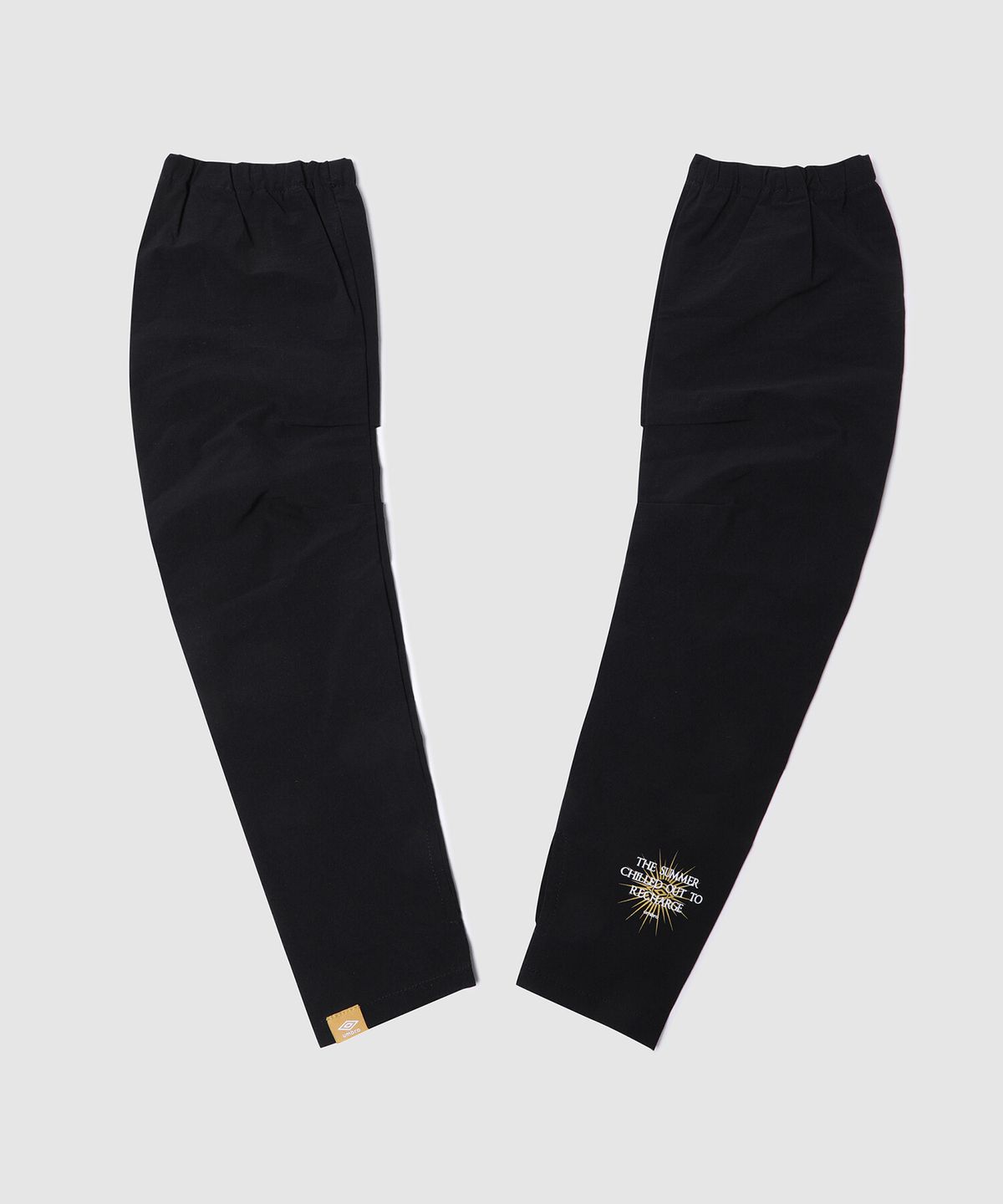 엄브로(UMBRO) 루즈핏 레이어드 암슬리브 블랙 UR223SAO54