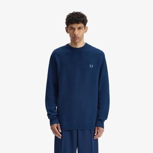 [Sport] 텍스쳐드 니트 - 테니스 블루 AFPM2612318-X86