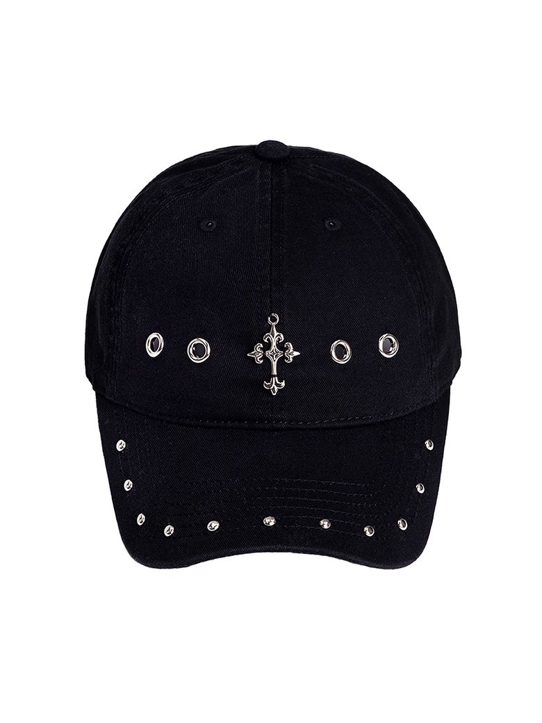 Eyelet Cross Cap