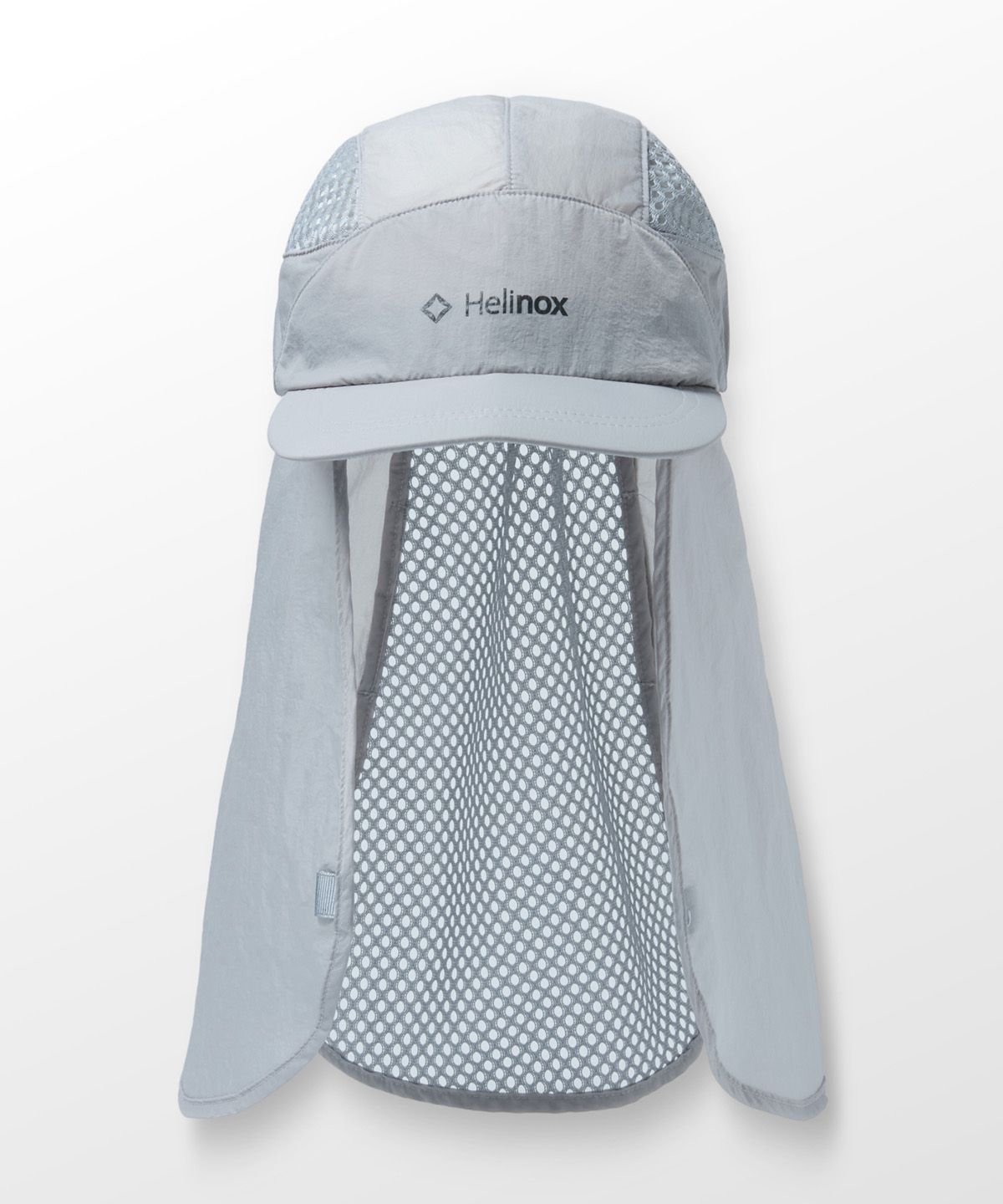 헬리녹스 웨어(HELINOX WEAR) 메쉬 하이브리드 선쉐이드캡_Light Gray