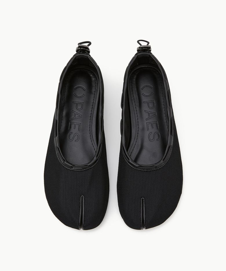 Mesh Air String Flat / Black