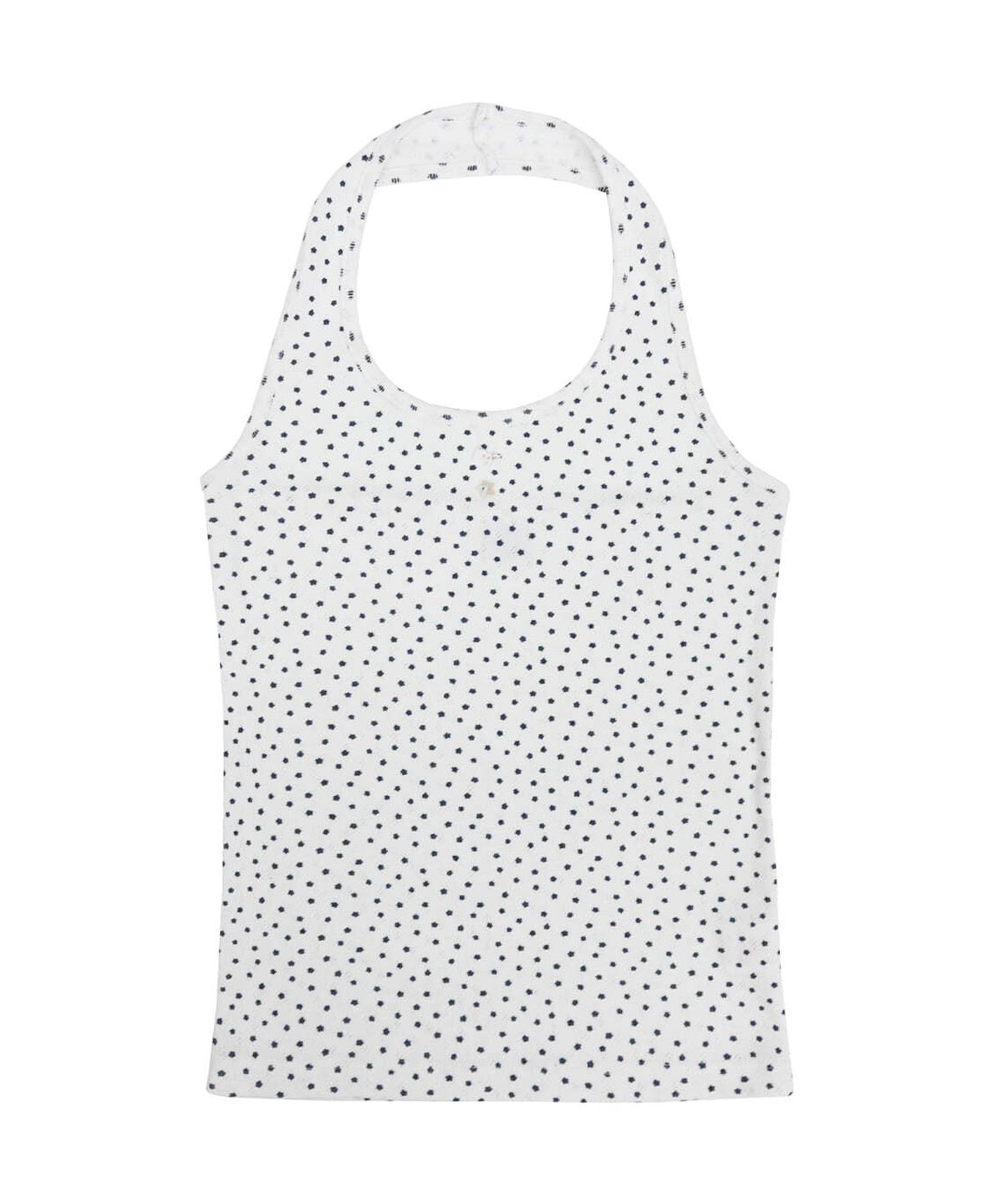 시월107(SIWEOL107) KAWAII Halter Sleeveless (Ivory)
