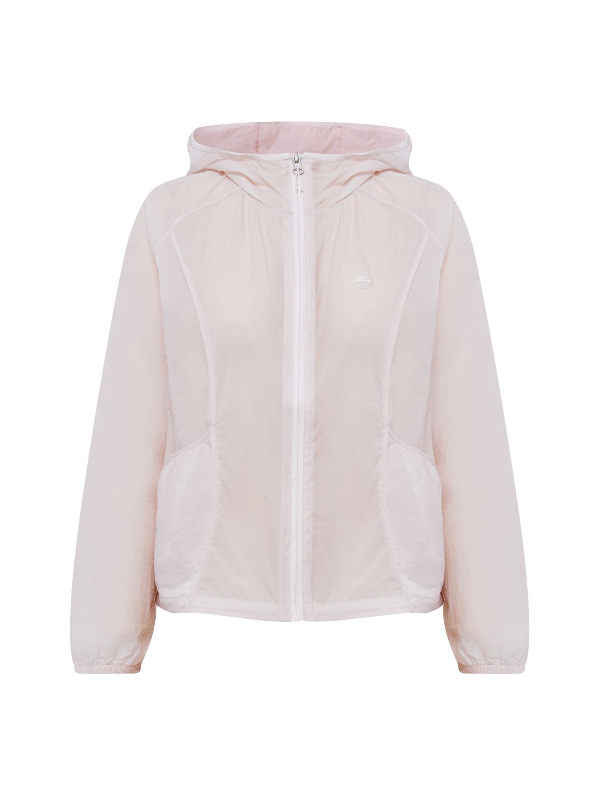 아이더(EIDER) SHEER (시어) 여성 경량 후디 자켓_ICE PINK