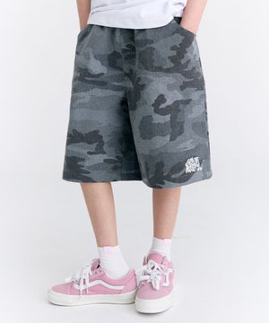 G32 카모 버뮤다팬츠 (그레이)