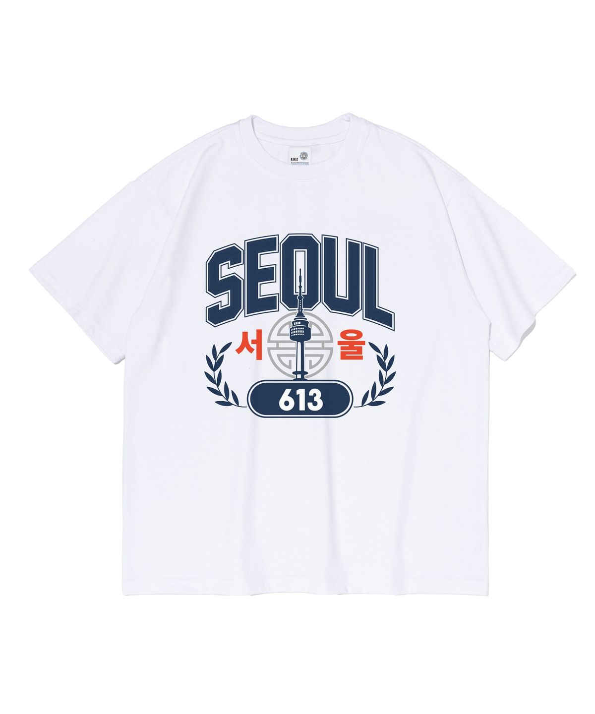 613서울(613SEOUL) (BIG) 서울에디션 반팔티 (화이트)