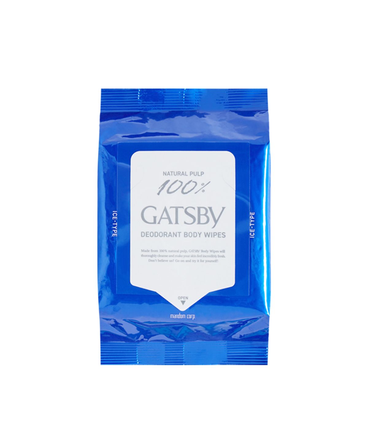 갸스비(GATSBY) [대용량] 갸스비 데오도란트 바디 페이퍼 아이스 시트러스 30매