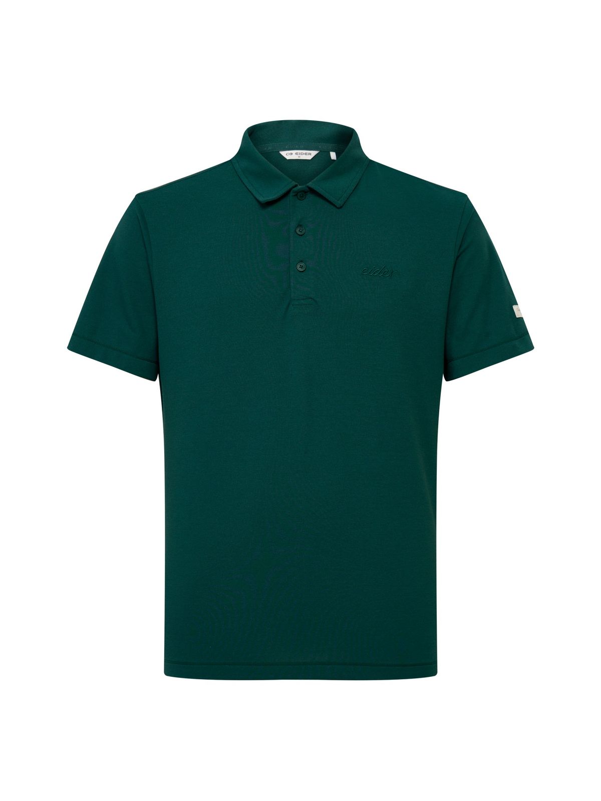 아이더(EIDER) TECH LINEN (테크 린넨) 남성 반팔 폴로 티셔츠_Dark Green