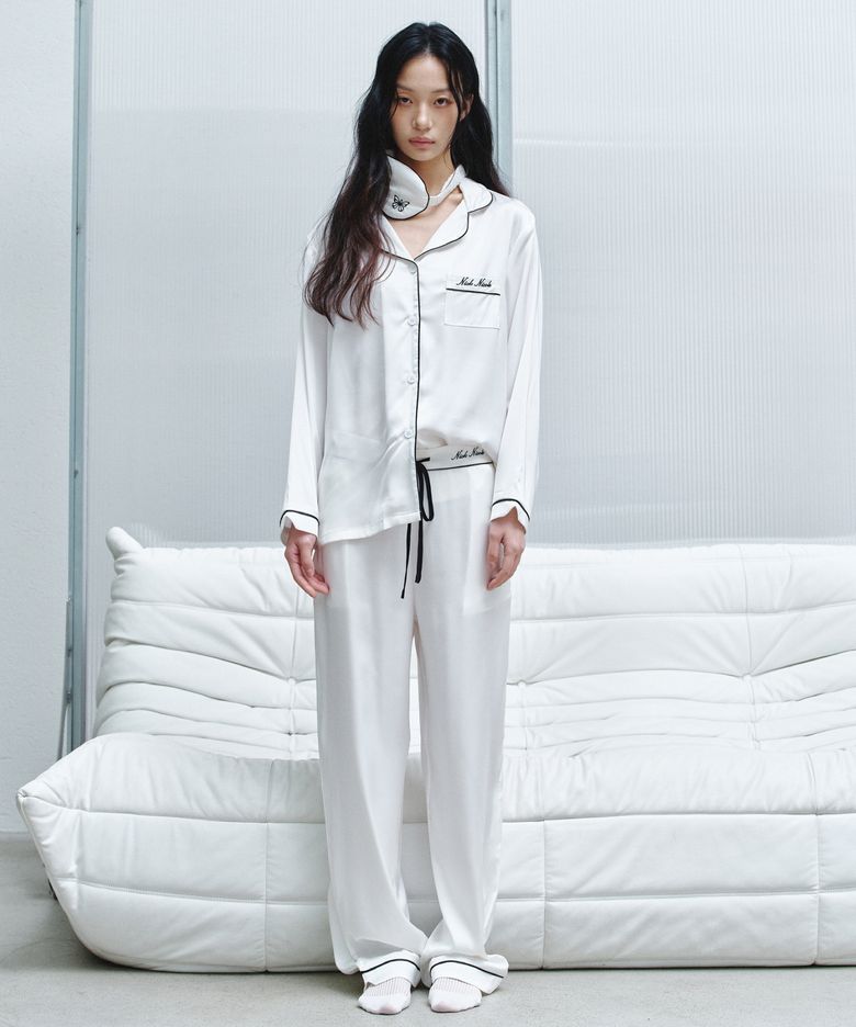 NICK NICOLE SILK PAJAMA SET_5 COLOR