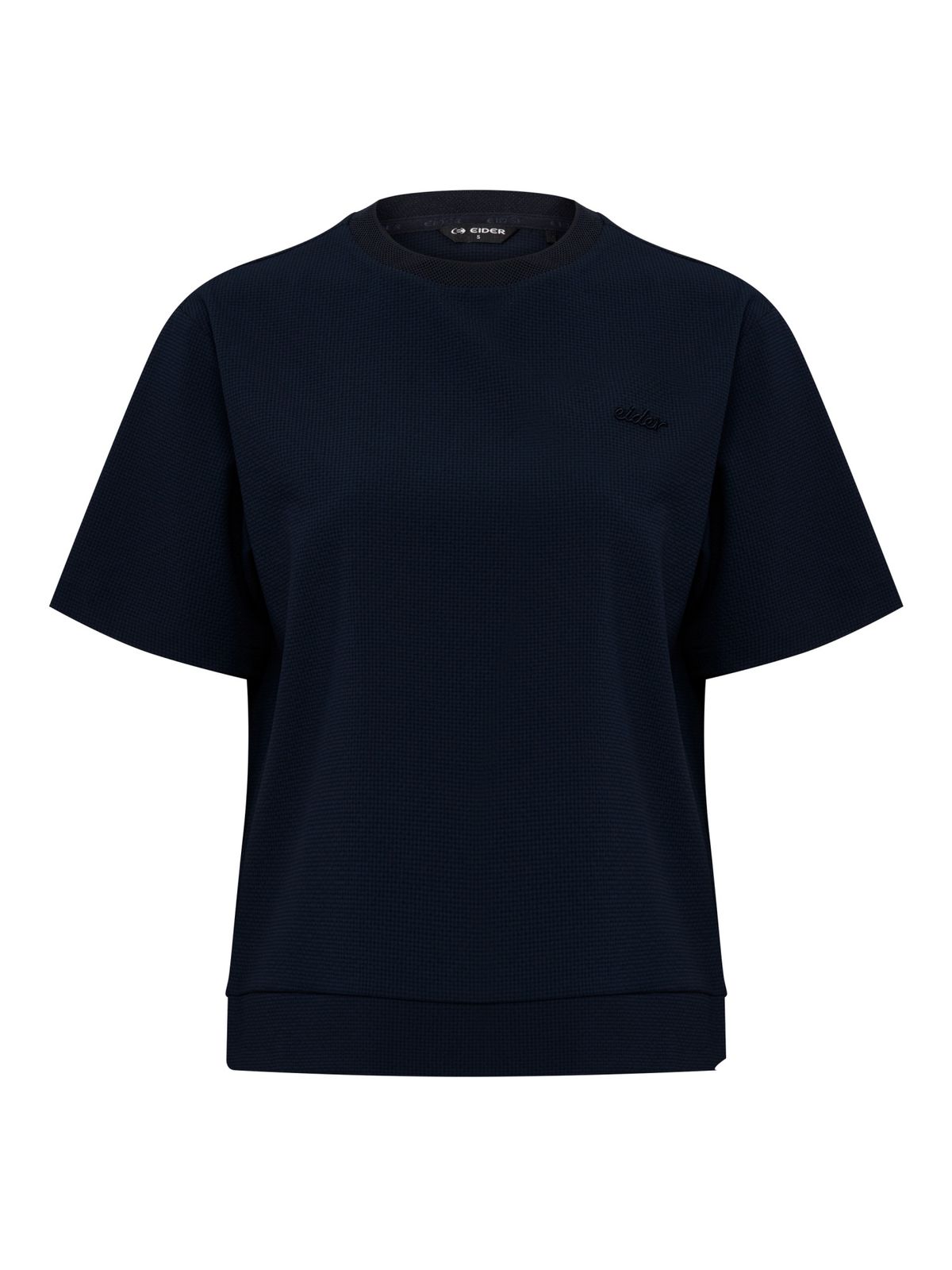 아이더(EIDER) WIND SUCKER (윈드 서커) 여성 반팔 라운드 티셔츠_Dark Navy