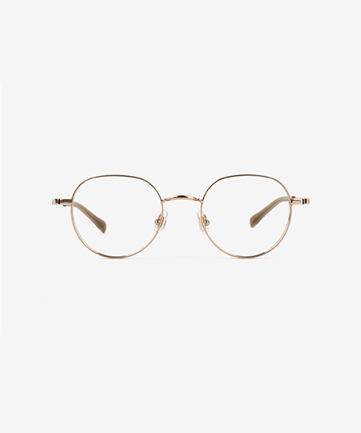 테츠오 아이웨어(TETSUO EYEWEAR) YUTO(유토) 안경테 C3 ROSEGOLD