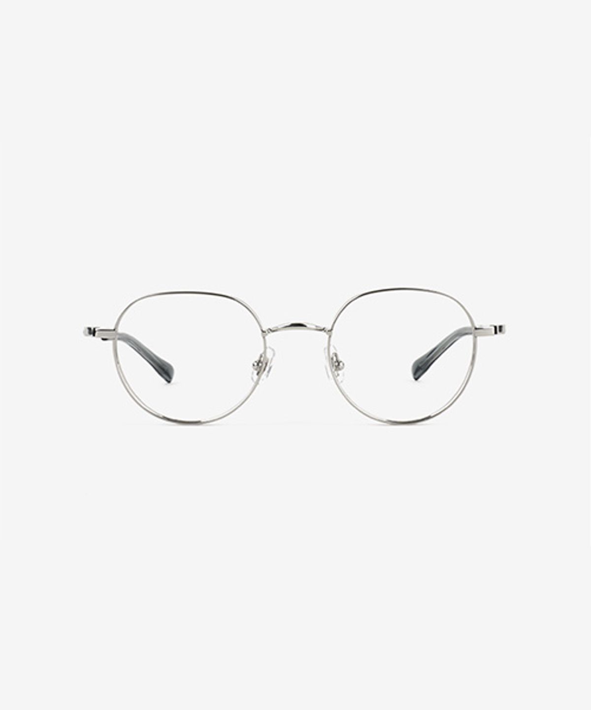 테츠오 아이웨어(TETSUO EYEWEAR) YUTO(유토) 안경테 C4 SHINYSILVER
