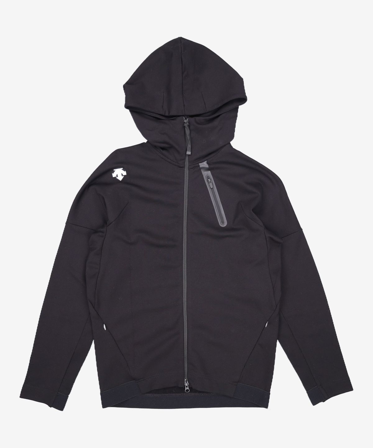 데상트(DESCENTE) [18SS 신상]남녀공용 후드 본딩플리스 방수지퍼 포인트 플리스 자켓 (S8123TFT19) M