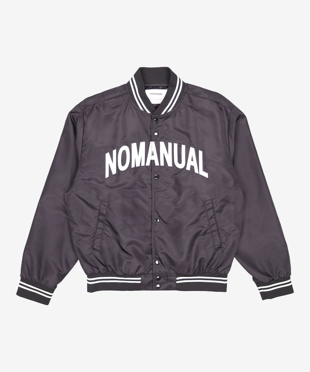 노매뉴얼(NOMANUAL) 스타디움 재킷 M