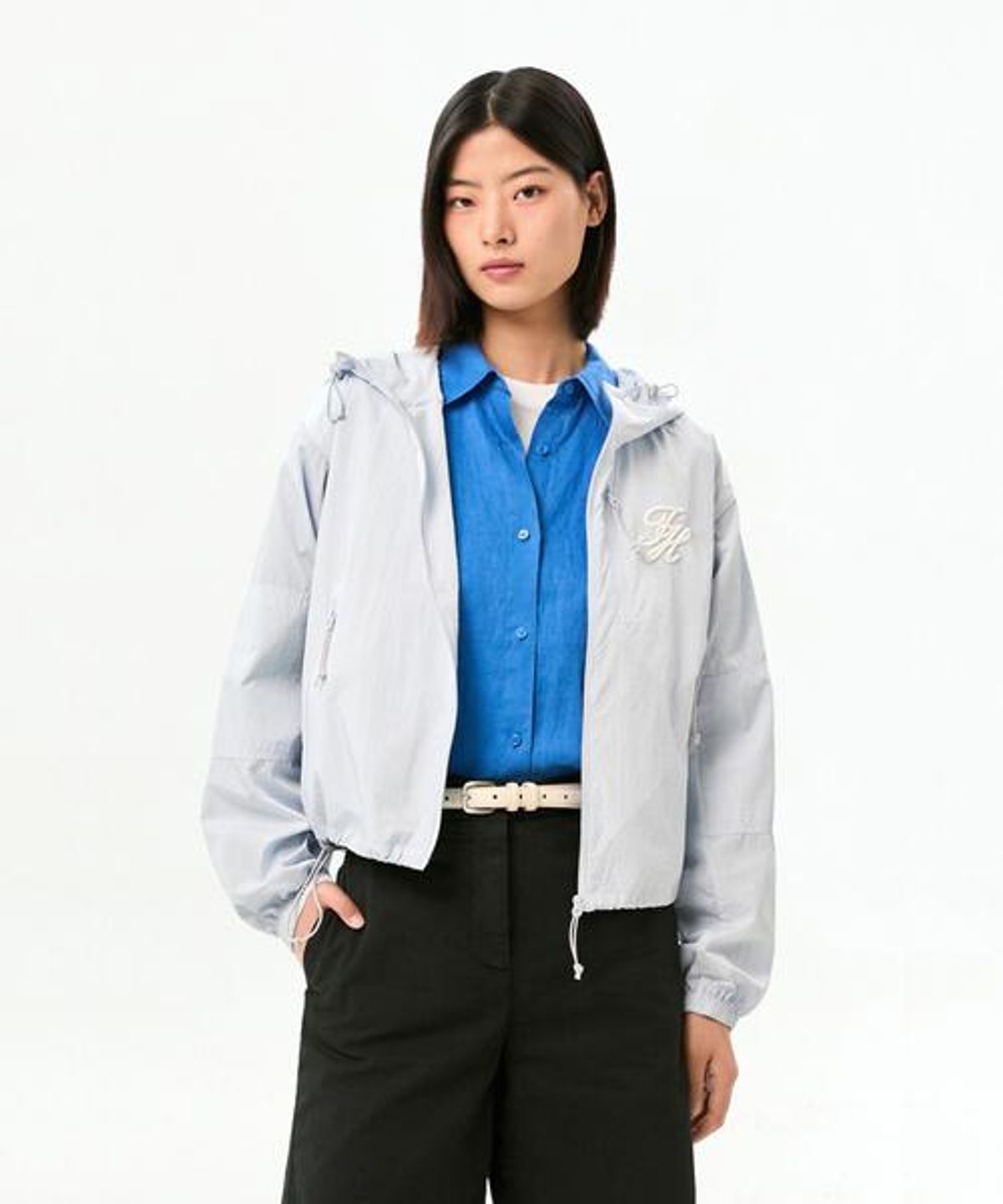 타미힐피거(TOMMY HILFIGER) 립스탑 윈드브레이커