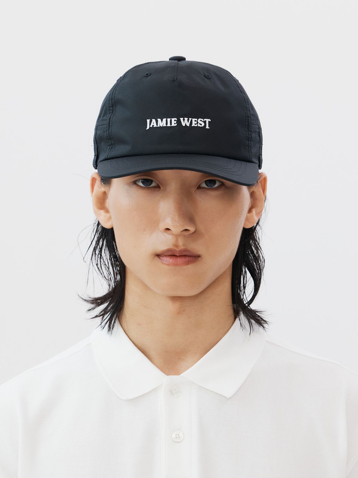 제이미웨스트(JAMIE WEST) 브레이커스 립스탑 볼캡 (블랙)