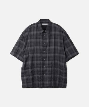 크리즈 체크 셔츠 DARK NAVY