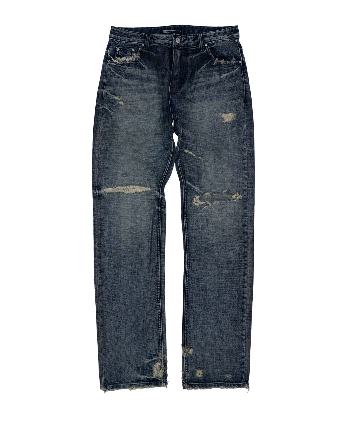 선데이오프클럽(SUNDAYOFFCLUB) Thrashed Straight Leg Jeans