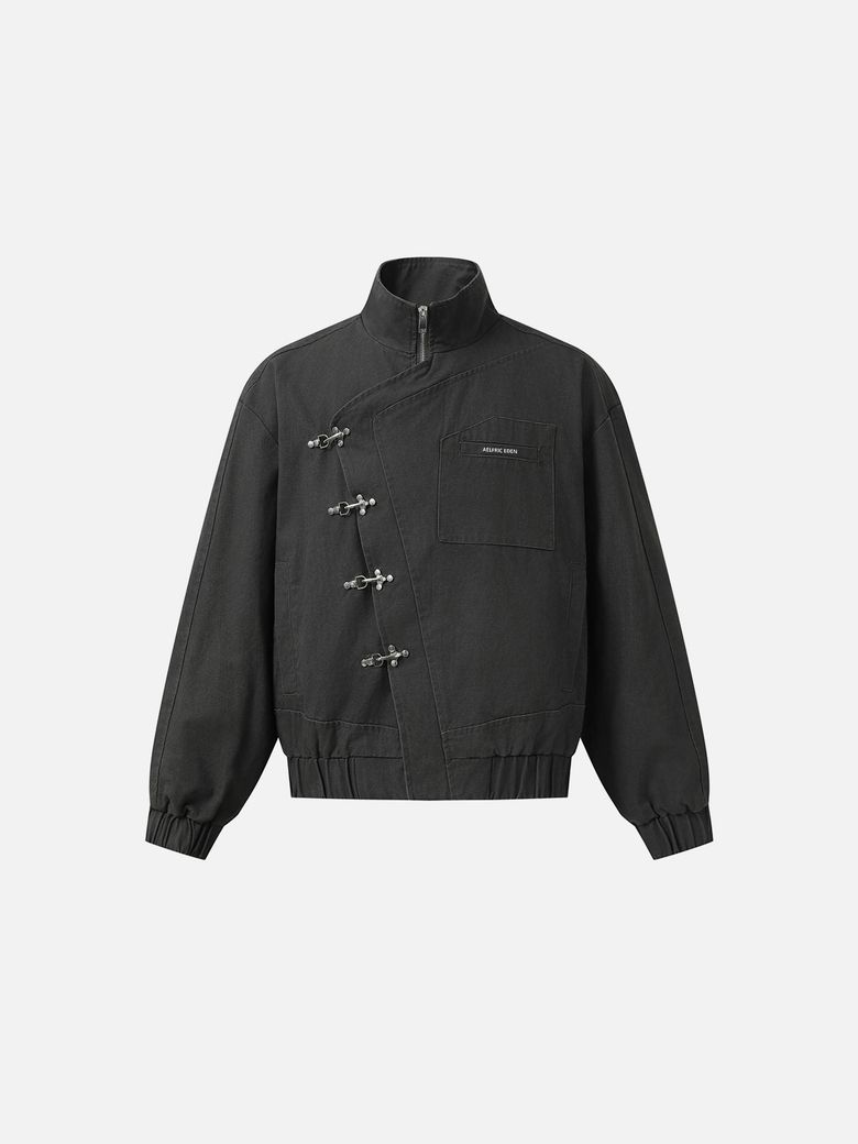 Aelfric Eden Boxy Fireman Clasp Jacket 자켓 AE25COQ30362-01MGRY