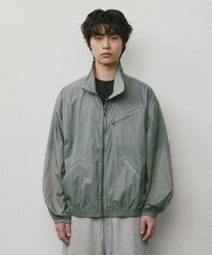 [UV 프로텍션] 2WAY 시어드 스탠넥 자켓_KHAKI