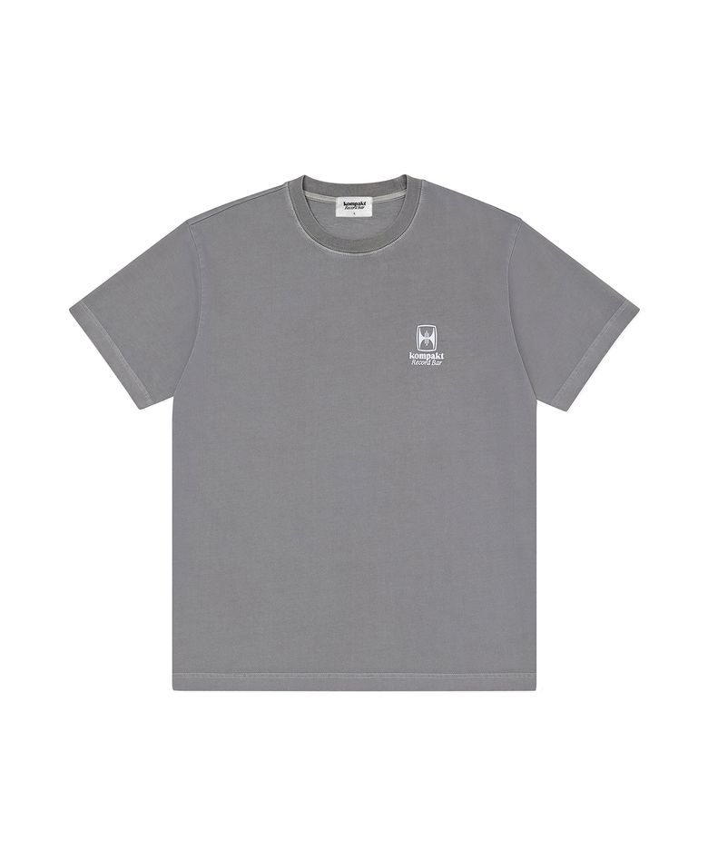 KRB Pigment Flocked Logo T-shirt - Grey