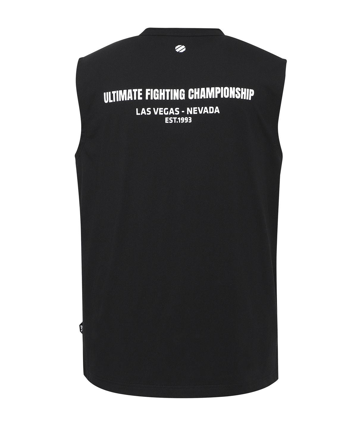유에프씨 스포츠(UFC SPORT) UFC 에센셜+ 릴렉스핏 슬리브리스 블랙 U2SLX2103BK