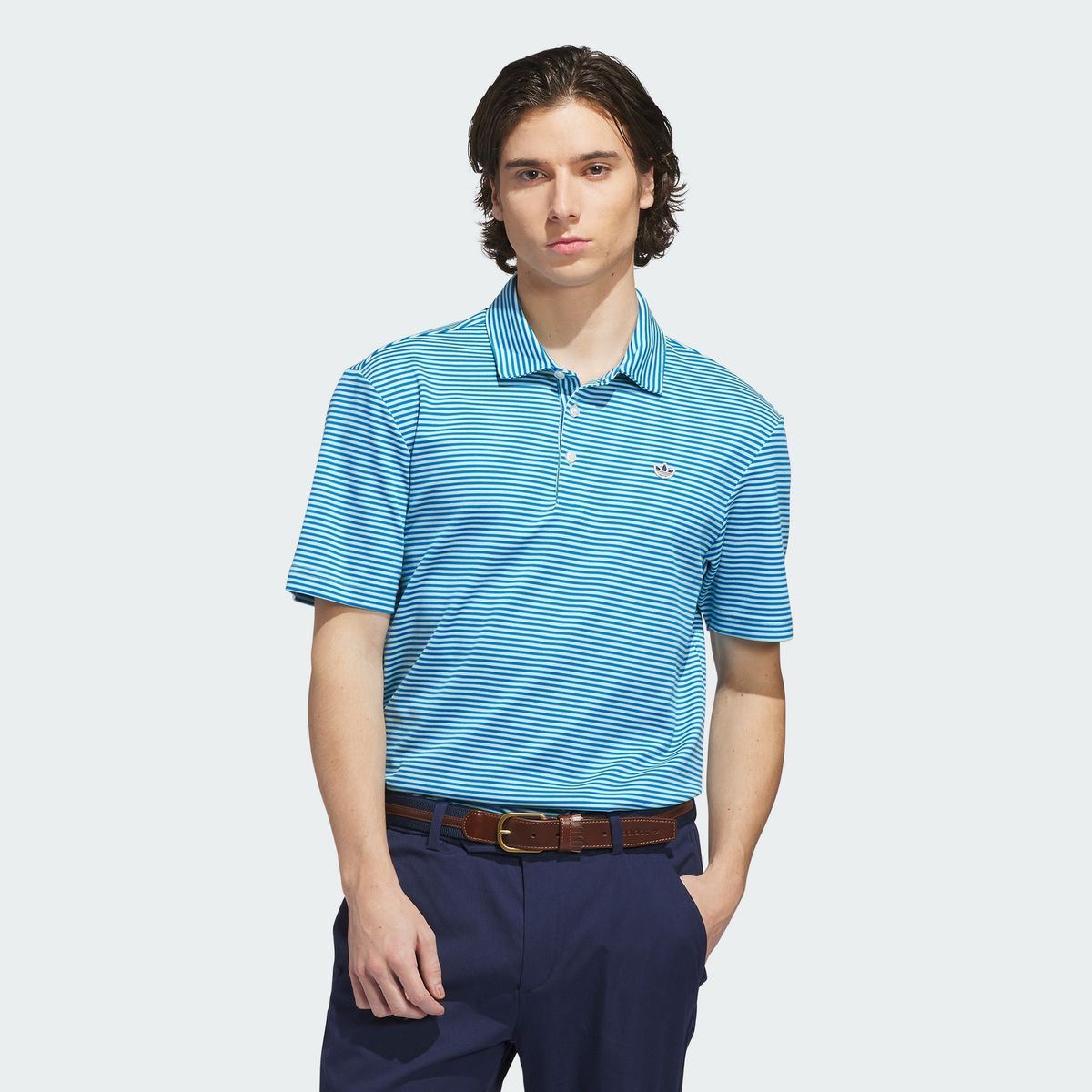 아디다스 골프(ADIDAS GOLF) 오리지널스 스트라이프 피케 폴로 KB8625