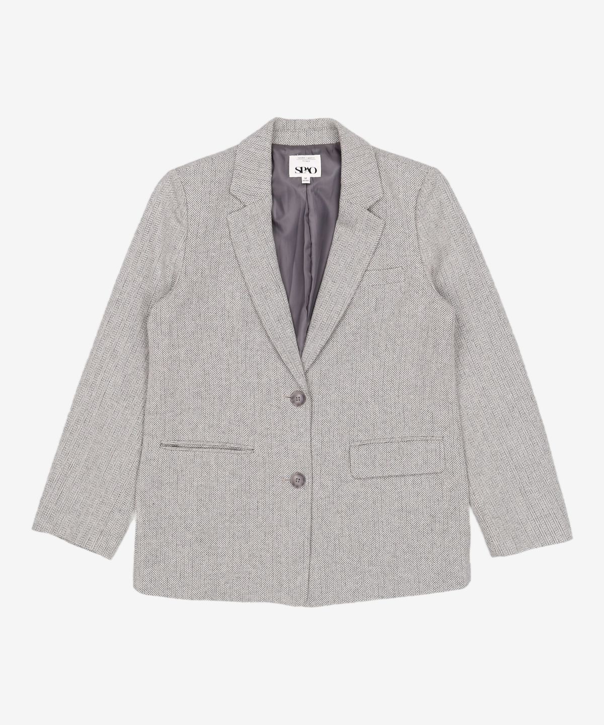 스파오(SPAO) 단정한 헤링본 자켓_SPJKA12G51 M