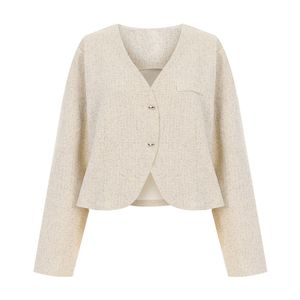 브이넥절개트위드자켓_V6A-CJK010