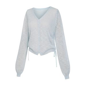 사이드셔링브이넥가디건_V6A-CCA017