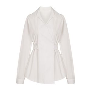 페플럼라인랩블라우스_V6A-CBL025