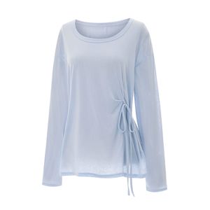 라운드셔링타이루즈핏티셔츠_V6A-CTS017