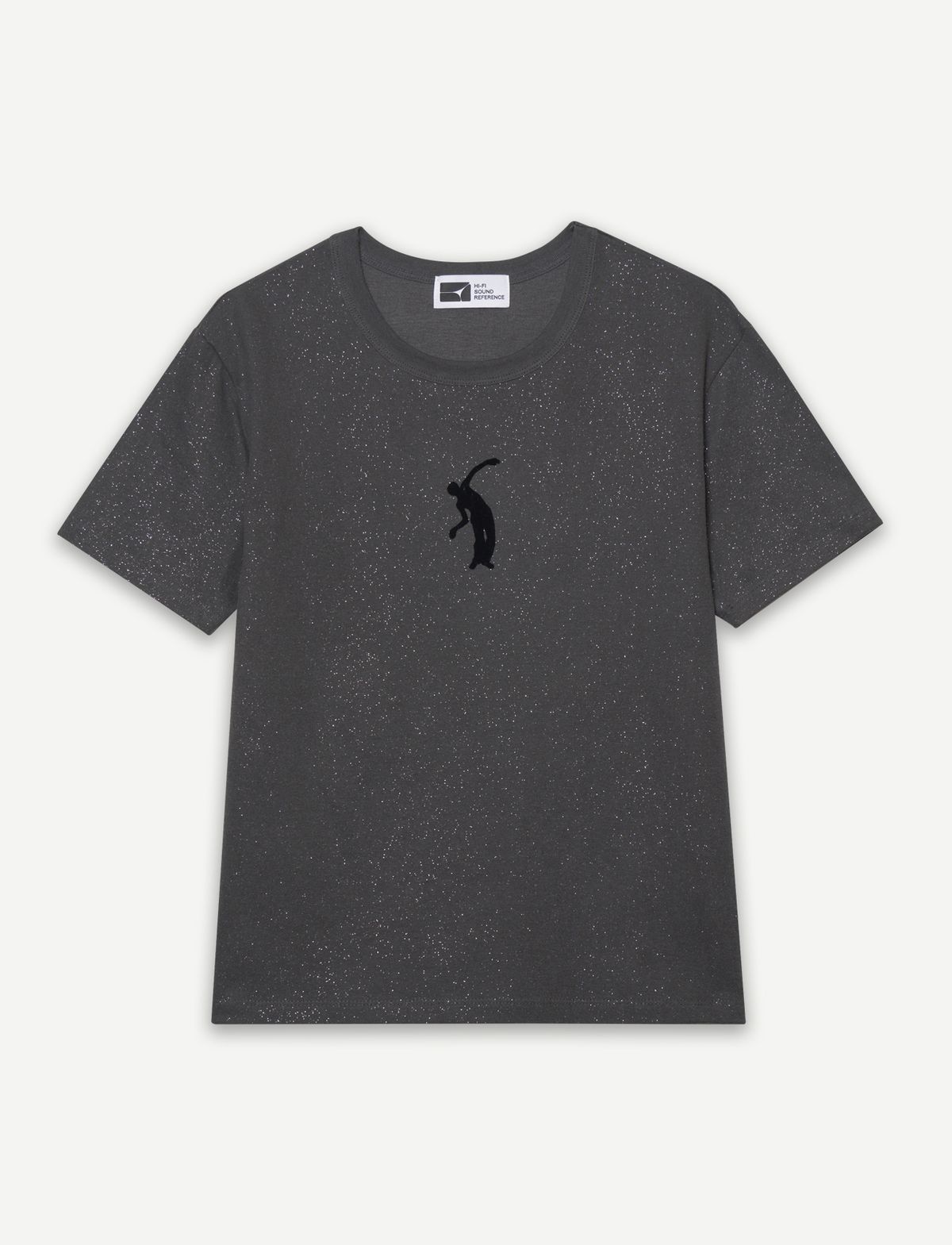 하이파이 사운드 레퍼런스(HIFI SOUND REFERENCE) Metal Dance T-Shirts, Vintage Gray
