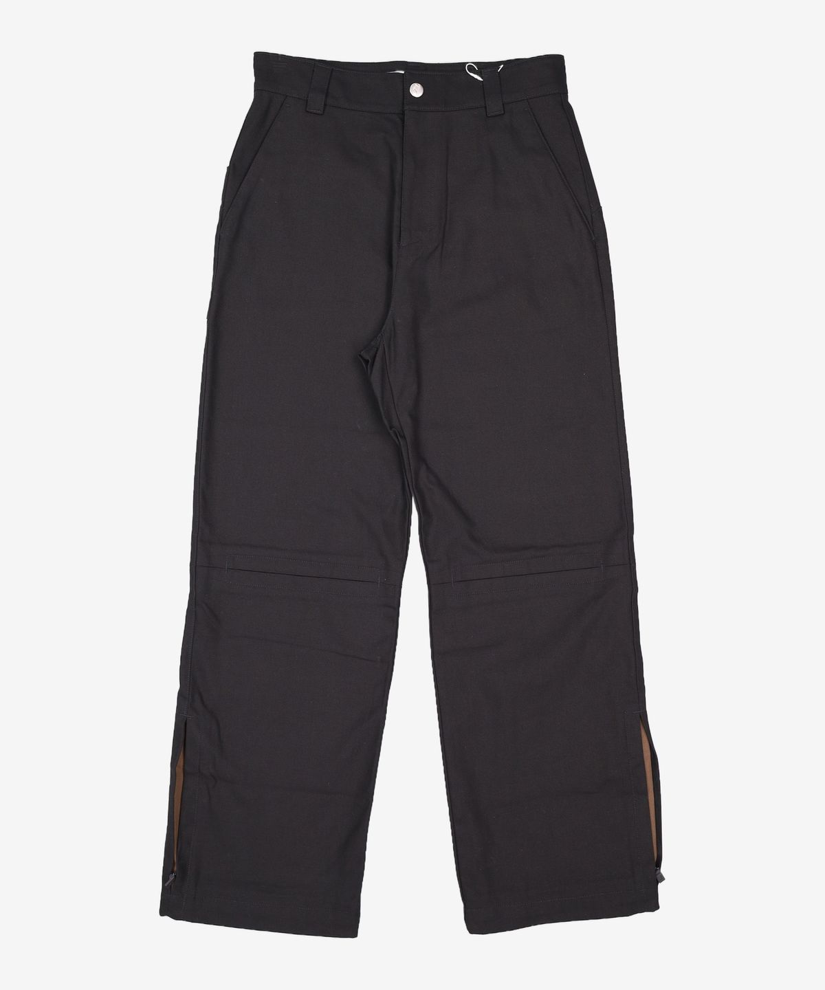 프리커(FREKER) CONTRAST SLIT 3P PANTS_FKPNW23412BKX S