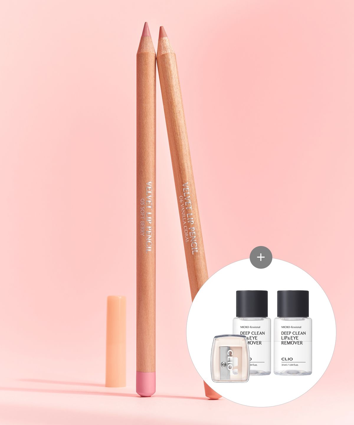 클리오(CLIO) [3pack] 벨벳 립펜슬 기획세트 [증정] 리무버미니2EA