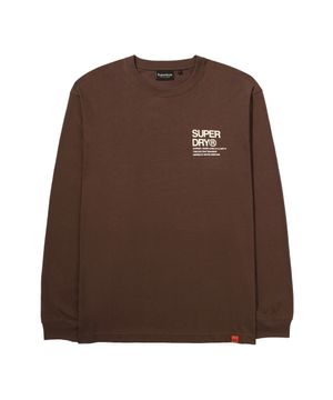 모던 로고 롱 슬리브 브라운 SDUILDP07BRW