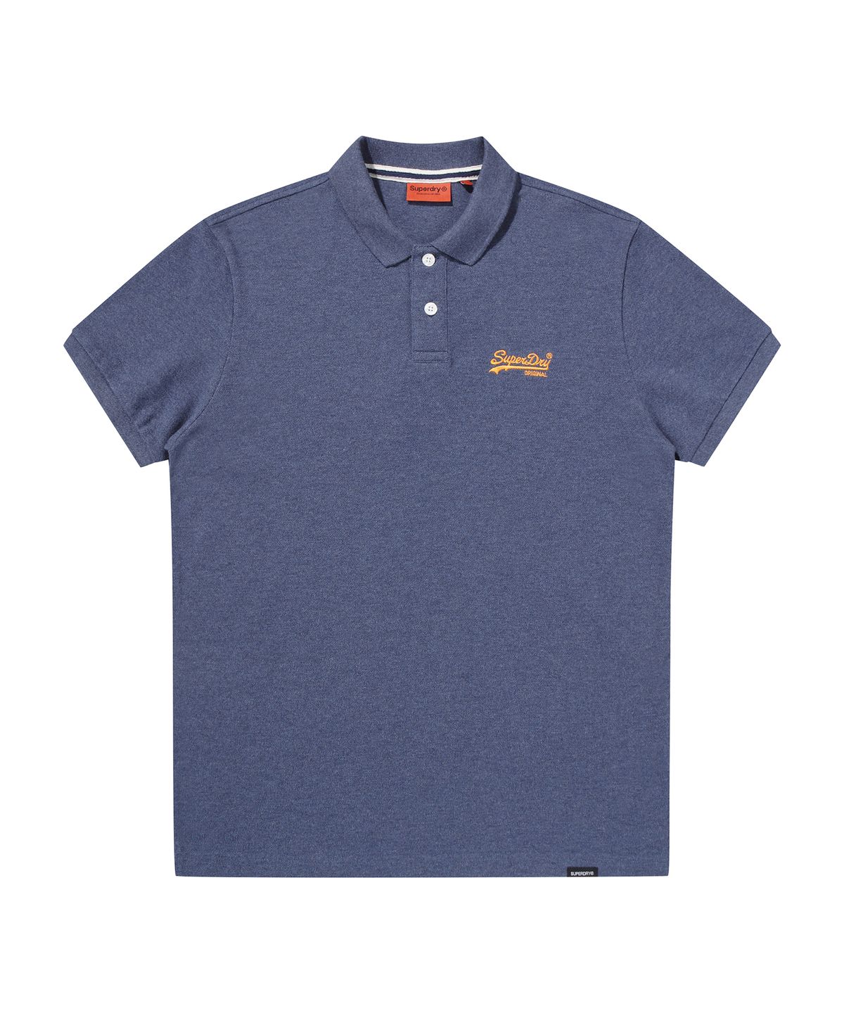 슈퍼드라이(SUPERDRY) 빈티지 로고 폴로 셔츠 미드인디고 SDMIQAP60MID