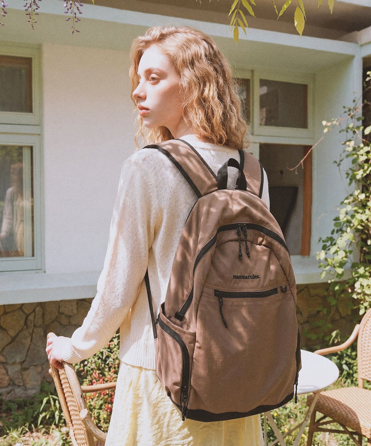 마스마룰즈(MASMARULEZ) Mono lite backpack_Sand Camel