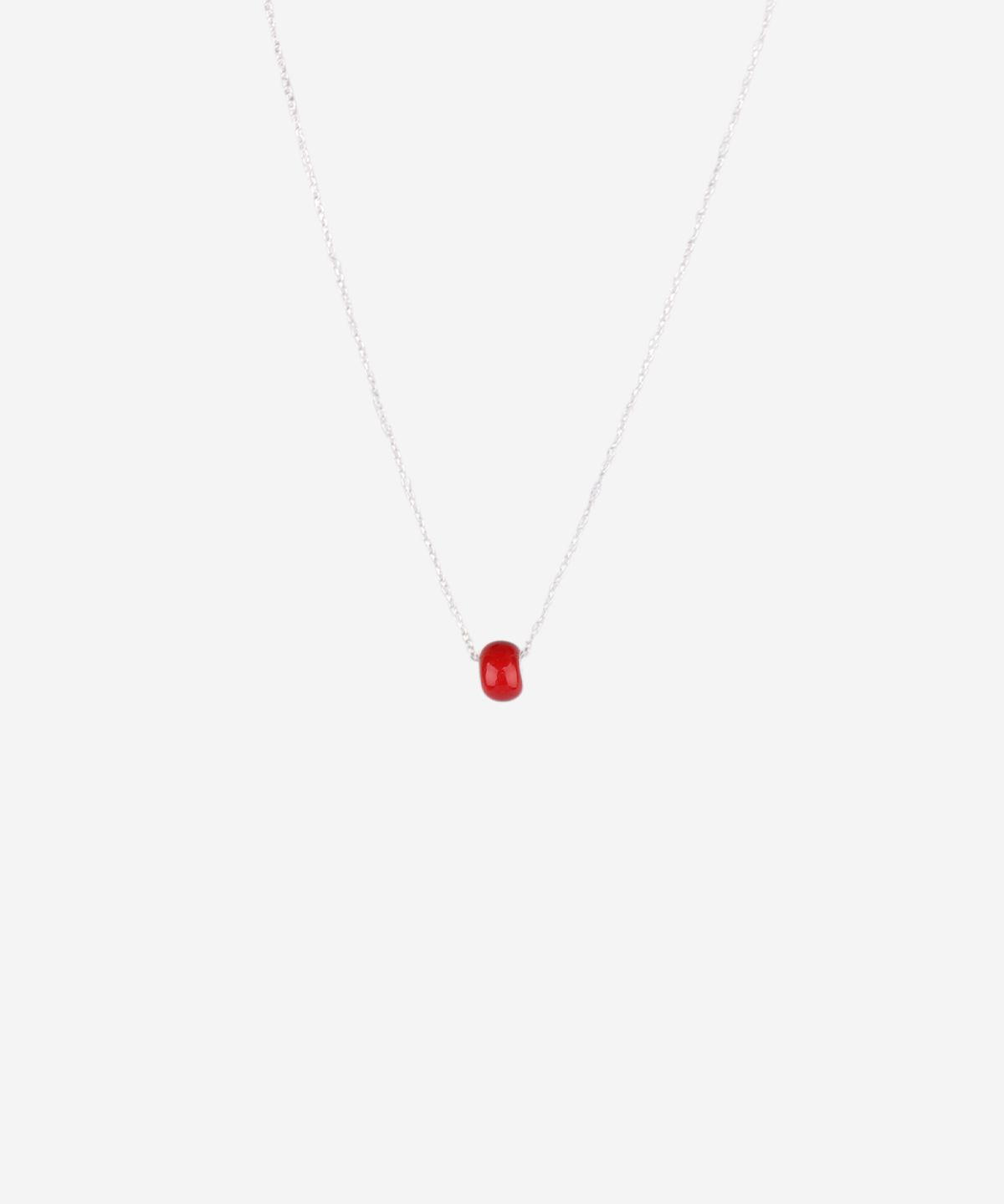 실버태그(SILVERTAG) SIN-26SS7 925 실버 글래스 글로시 베리 오너먼트 목걸이