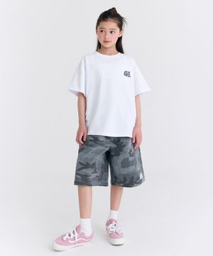 [SET] D21F32 웨이브카모 버뮤다 셋업 (화이트/그레이)