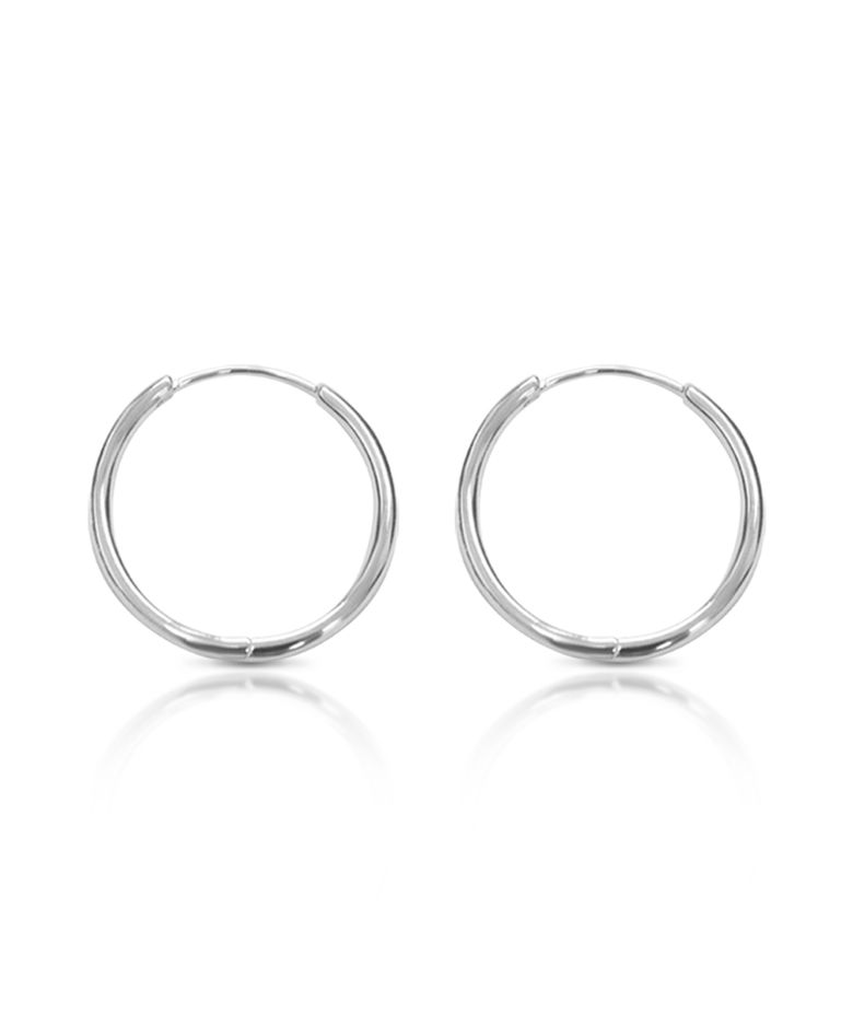 Silver925 원터치 링 귀걸이[7 SIZE]