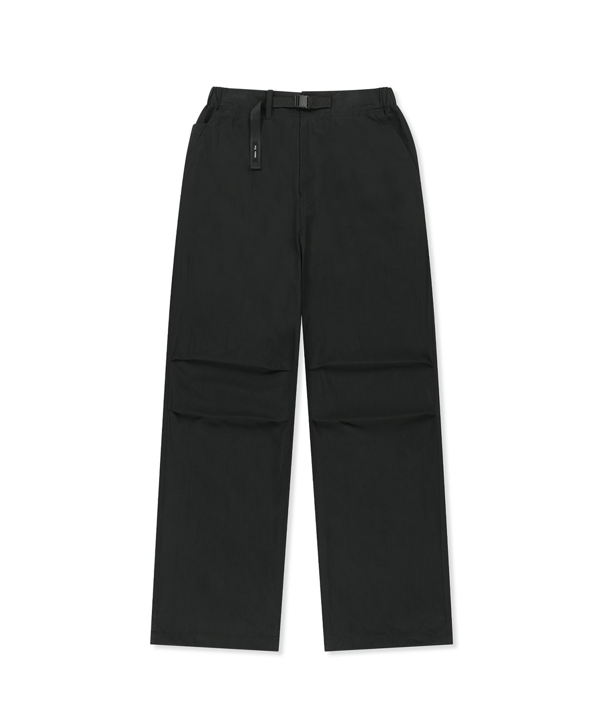 마뗑킴(MATIN KIM) STRAP BELTED PANTS FOR MEN IN BLACK