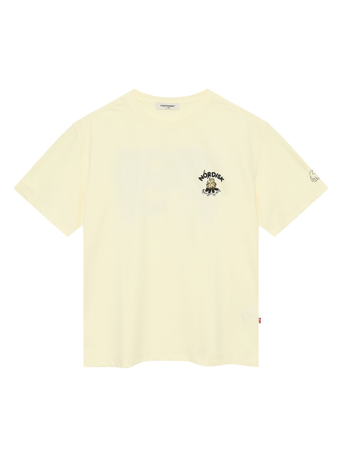 노르디스크(NORDISK) 포레스트 카툰 반팔 티셔츠 - U_Pastel Yellow